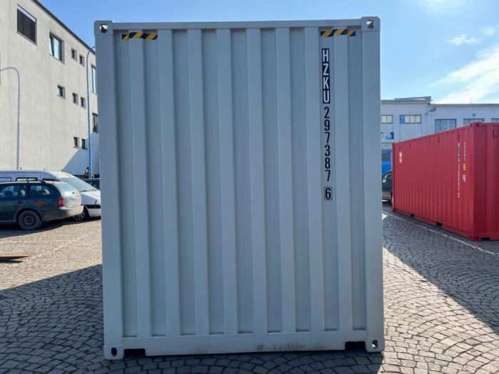Contenitore 20 piedi High Cube con porte avvolgibili