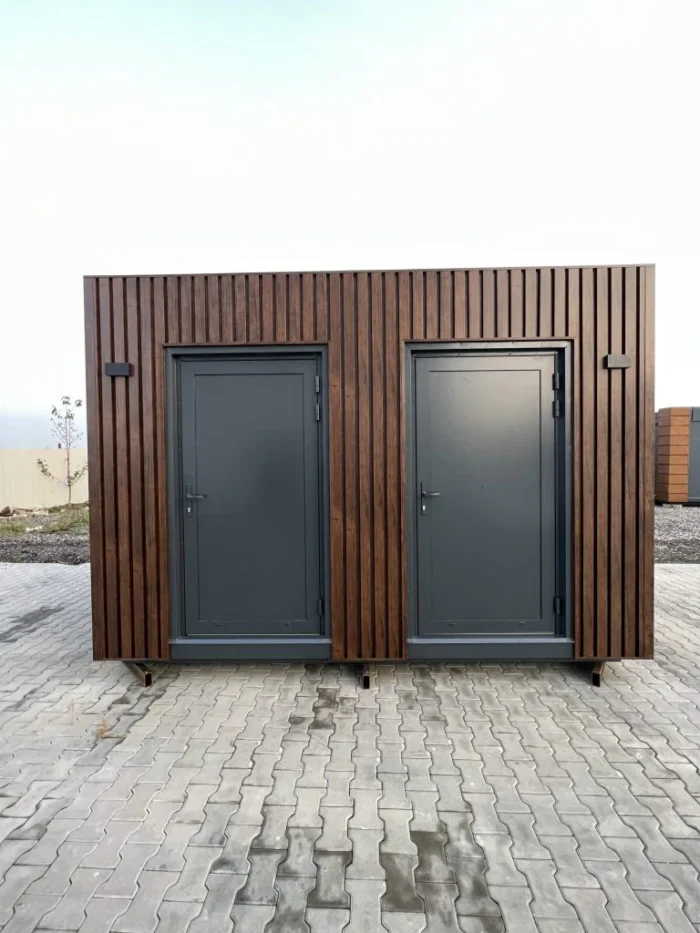 Modulo Sanitario con Doccia e WC Separati