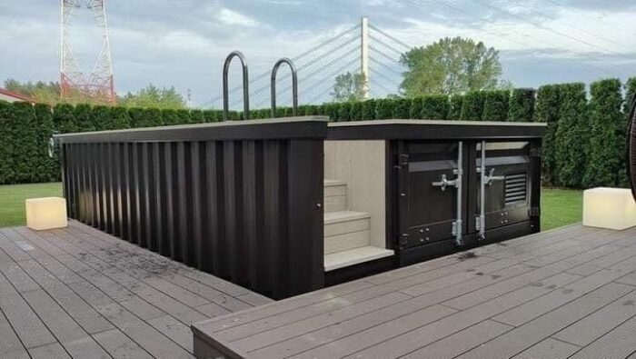Piscina Contenitore 20’ – Design Pronto all’Uso