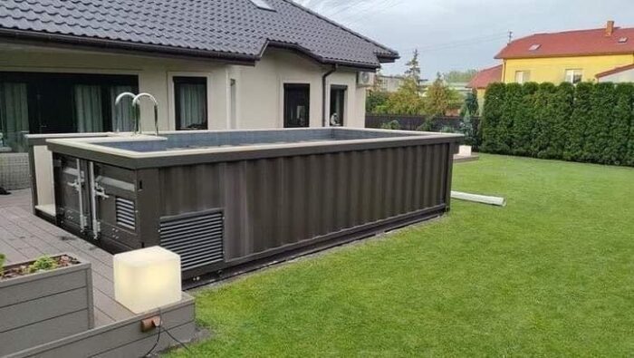 Piscina Contenitore 20’ – Design Pronto all’Uso