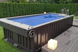 Piscina Contenitore 20’ – Design Pronto all’Uso